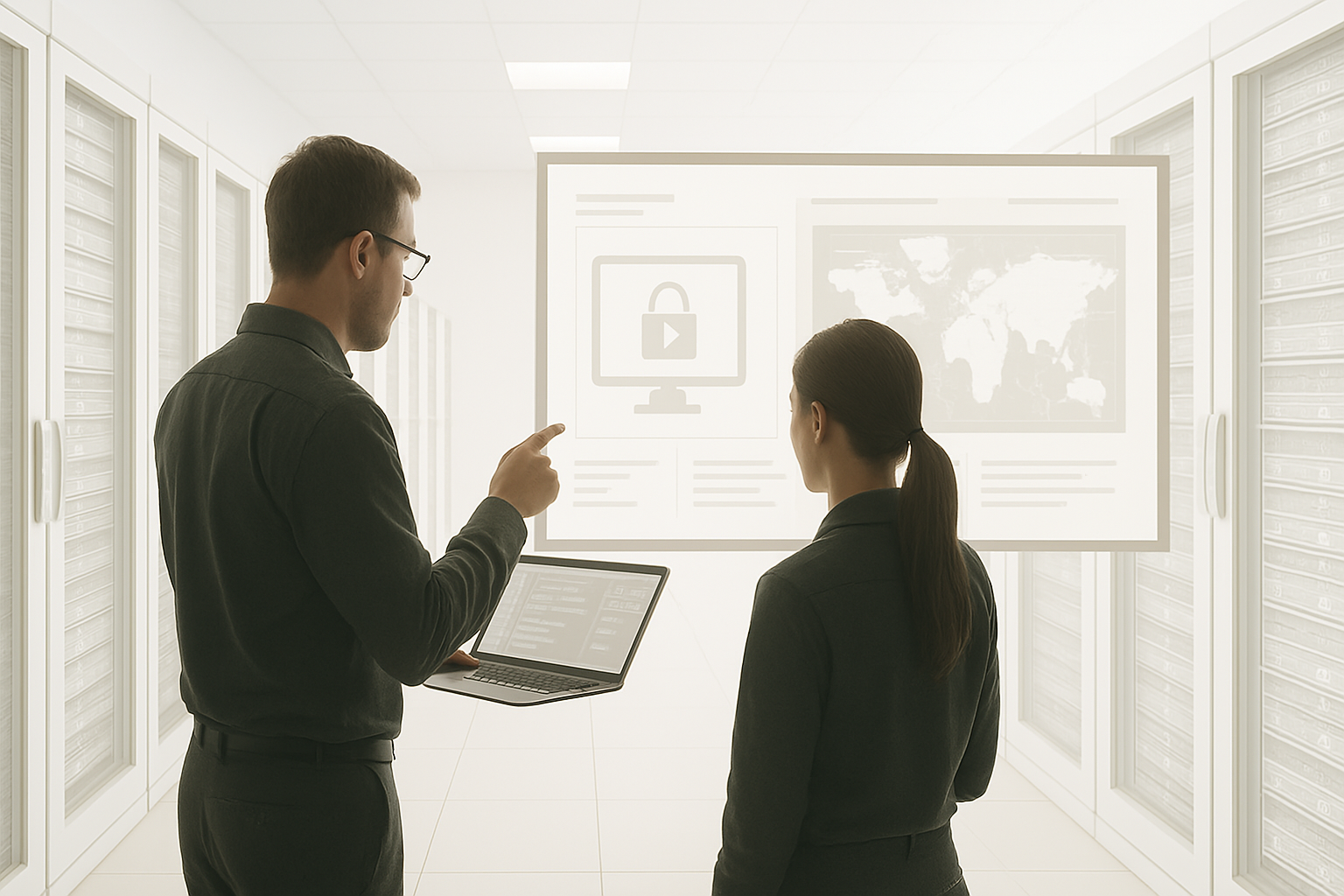 OliveTech team collaborating